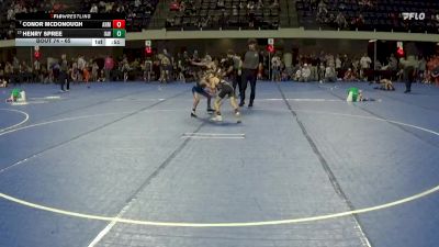 65 lbs Cons. Round 4 - Conor McDonough, ANML vs Henry Spree, Immortal Athletics WC