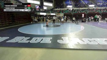 150 lbs Consi Of 4 - Elijah Johnson, Blythewood vs Owen Tatum, Clover