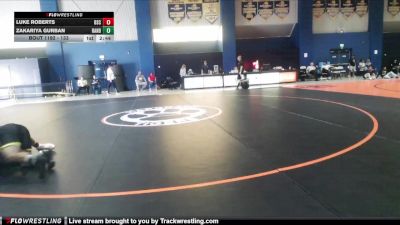 133 lbs Cons. Round 2 - Zakariya Gurban, Randolph College vs Luke Roberts, Bluefield State
