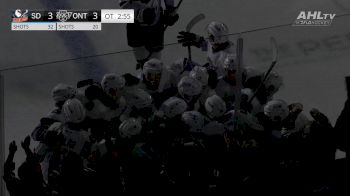 Kyle Burroughs Goes Bar-Down To Score OT Winner For Ontario Reign