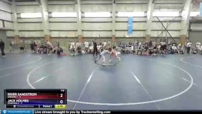 113 lbs Champ Round 1 (16 Team) - River Sandstrom, Oregon 1 vs Jack Holmes, Montana 2