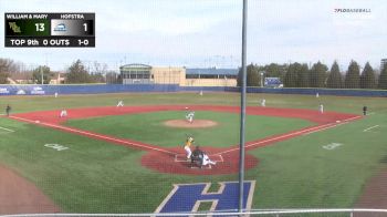 Replay: William & Mary vs Hofstra - DH | Mar 18 @ 10 AM