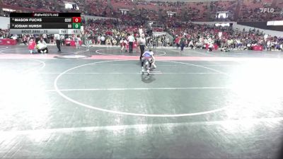 70 lbs Cons. Semi - Mason Fuchs, Merrill vs Josiah Hursh, N8