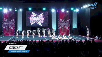 Top Gun All Stars - Rampage [2024 L4 Senior - Small - A Day 1] 2024 JAMfest Cheer Super Nationals