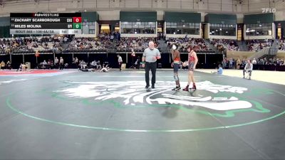 106-4A/3A 5th Place Match - Miles Molina, Baltimore Polytechnic Institute vs Zackary Scarborough, Chopticon