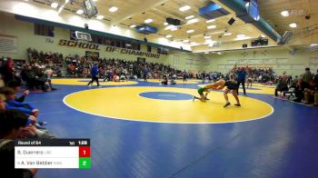 141 lbs Round Of 64 - Brayden Guerrero, Liberty (NV) vs Alek Van Bebber, Kingsburg