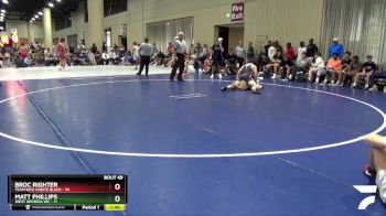 215 lbs 4th Wrestleback (32 Team) - Broc Righter, Team Rich Habits Black vs Matt Phillips, West Georgia WC