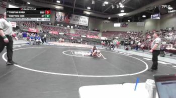 2A 120 lbs Quarterfinal - Statton Cox, Beaver vs Tristan Park, Duchesne