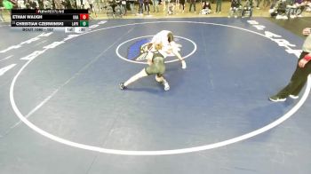 157 lbs Cons. Round 6 - Christian Czerwinski, Unattached vs Ethan Waugh, Unattached