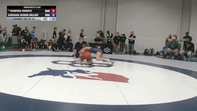 120 lbs Champ. Rd Of 32 - Ramona Reinitz, Washington vs Adriana Noemi Miller, North Carolina