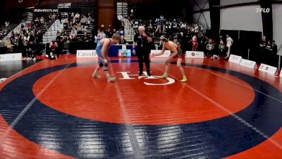 60kg Quarterfinal - Zechariah Topping, Saskatoon Junior Huskies vs Karson Brown, Coast Wrestling Academy & Society