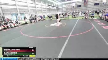 120 lbs Round 2 (8 Team) - Brodie Christmas, Alabama vs Easton Dircks, Minnesota Red