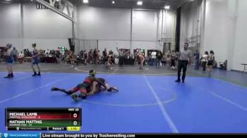 88 lbs Round 9 (10 Team) - Nathan Matthis, Diamond Fish vs Michael Lamb, Prestige Worldwide