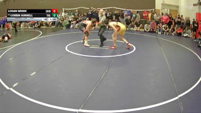 190 lbs Champ. Round 1 - Logan Green, Enumclaw vs Corbin Sunnell, Tualatin