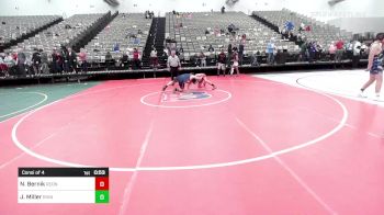 172-H lbs Consi Of 4 - Nick Bernik, RedNose Wrestling School vs Jack Miller, Rhino Wrestling