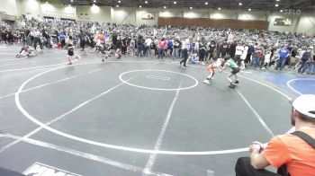 78 lbs Consi Of 8 #2 - Owen Wise, Roseburg Mat Club vs Mario Dibenedetto Jr, Swamp Monsters WC