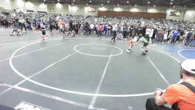 78 lbs Consi Of 8 #2 - Owen Wise, Roseburg Mat Club vs Mario Dibenedetto Jr, Swamp Monsters WC