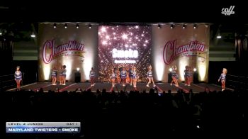 Maryland Twisters - Smoke [2025 L4 Junior Day 1] 2025 Champion Cheer and Dance Grand Nationals