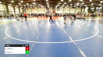 100 lbs Consi Of 16 #2 - Christopher Greene, FL vs Kendrick Durst, WV