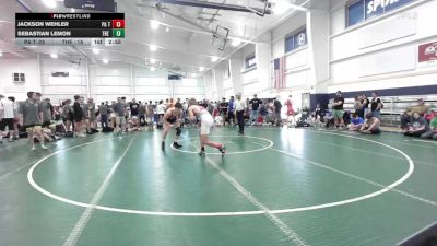 153 lbs Consi Of 4 - Jackson Wehler, PA Titan Wrestling Club-HS vs Sebastian Lemon, The Asylum Yellow-HS