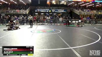 3A 138 lbs Quarterfinal - Brinalli Brown, Treasure Coast vs Elvis Solis, South Dade