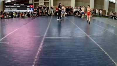 110 lbs Champ. Round 1 - McKayden Clark, Utah vs Austin Parker, Nevada