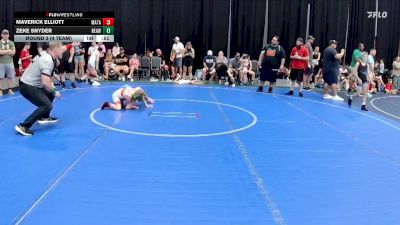60 lbs Round 3 (4 Team) - Zeke Snyder, Revival Awakening vs Maverick Elliott, Mat Assassins