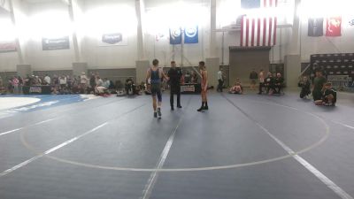 132 lbs Champ. Rd Of 16 - Devin Garcia, Suples vs Haden Story, Cornerstone Wrestling Club