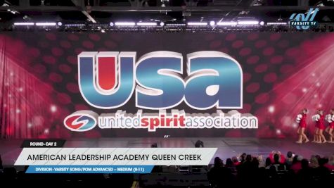 American Leadership Academy Queen Creek - Varsity Song/Pom Advanced -- Medium (8-11) [2023 Varsity Song/Pom Advanced -- Medium (8-11) Day 2] 2023 USA Spirit & Junior Nationals/Collegiate Championships