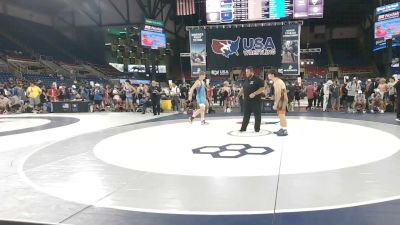 165 lbs Cons. Sub-rd Of 32 - Kyson Kroeger, California vs Rex Ayshford, Minnesota