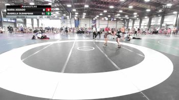 107 lbs Rr Rnd 1 - Maria Aguado, MF Angels vs ISABELLA OLSHEFSKIE, PA Legends