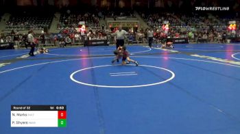 61 lbs Prelims - Nathan Marks, Maize WC vs Pete Shyers, Miami TC