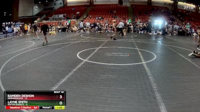 84 lbs Round 4 (6 Team) - Kamden Deshon, Neighborhood vs Layne Smith, Dayton Bandits