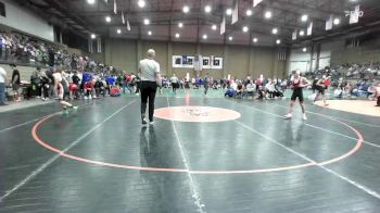 106 lbs Champ. Round 2 - Terrence Rayborn, Red Oak vs Parker Hansen, Ozark