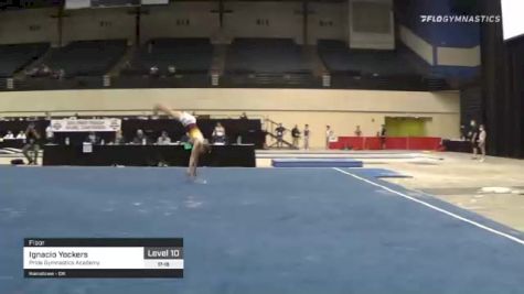 Ignacio Yockers - Floor, Pride Gymnastics Academy - 2021 USA Gymnastics Development Program National Championships
