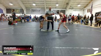 117 lbs Round 1 (6 Team) - Marcos Ramirez, Iron Faith Grappling vs Dylan Desanti, Empire Wrestling Academy