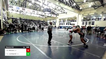 215 lbs Round Of 32 - Dante Deluca, Don Bosco Prep vs Logan Lombardi, Council Rock North