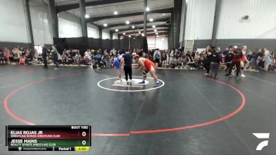 285 lbs Quarterfinal - Elias Rojas Jr, Wrestling Rhinos Wrestling Club vs Jesse Mains, Reality Sports Wrestling Club