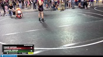 149 lbs Quarterfinal - Mormon Jordan, Bennett Wrestling Club vs Champ Watson, Wrecking Crew Wrestling Club