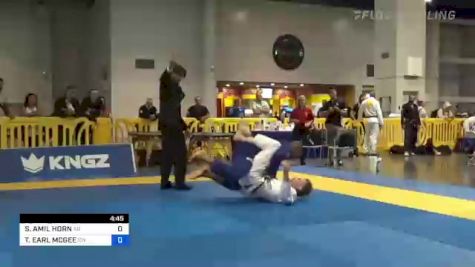 SHANNON AMIL HORN vs THOMAS EARL MCGEE 2022 American National IBJJF Jiu-Jitsu Championship