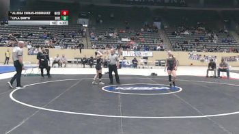 120 lbs 1st Place Match - Allissa Chinas-Rodriguez, Mccreary Central vs Lyla Smith, Boyle County