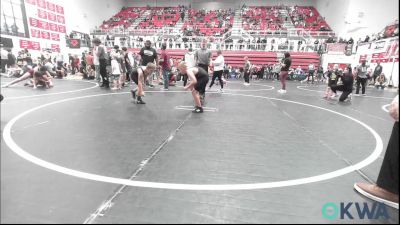 90 lbs Rr Rnd 1 - Morgan Farris, Tecumseh Youth Wrestling vs Luke Koenig, D3 Wrestling Cluib