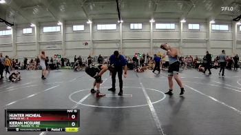 190 lbs Quarterfinals (8 Team) - Kieran Mcguire, Garnett Trained TS vs Hunter Micheal, Rambler WC