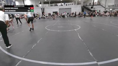 126 lbs Round 3 (6 Team) - Mason Milligan, Freakztyle Black vs Nick Gordon, Palm City Thundercats