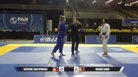 Nisanne Rassie vs Katherine Leigh Spurgers 2026 Pan Jiu Jitsu IBJJF Championship