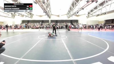 65-B lbs Semifinal - Grogan Ivatts, New England Gold vs Zakharii Paseniuk, Pro-ex Wrestling Club