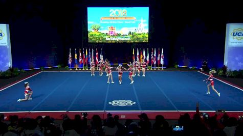 Manning All-Star Cheer - Royal Cats [2018 L3 Junior Small D2 Day 2] UCA International All Star Cheerleading Championship