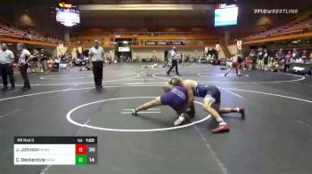 195 lbs Rr Rnd 3 - Joey Johnson, Minnesota All Stars vs Cade Beckerdyle, Crazy Bad Rushmore?s