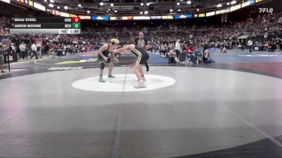 6A 190 lbs Quarterfinal - Beau Steel, Kuna vs Jaron Moore, Mountain View