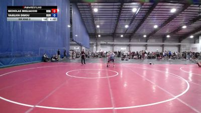 74 kg Rr Rnd 3 - Nicholas Migliaccio, Unnattached vs Vasilios Dimou, Bloomsburg